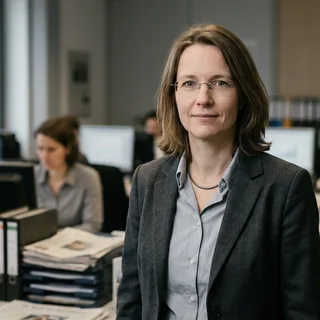 Katharina Esser, Chefredakteurin — KI-generiertes Porträt